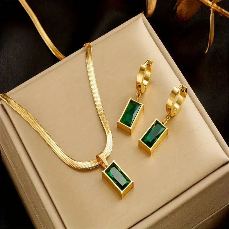 Korean Style 2Pcs Jewelry Set